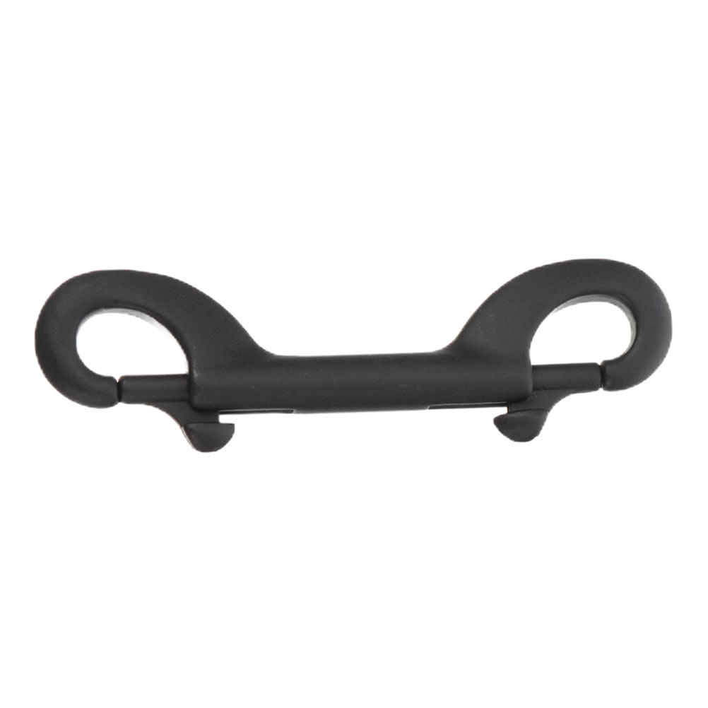 Steel Chain - ステンレス製ダブルヘッドフック、両端にボルトが付いたカラビナ。犬用リード、ハーネス、バケツ、干し草袋、ロープ、チェーン、クリップ、留め具として使用。