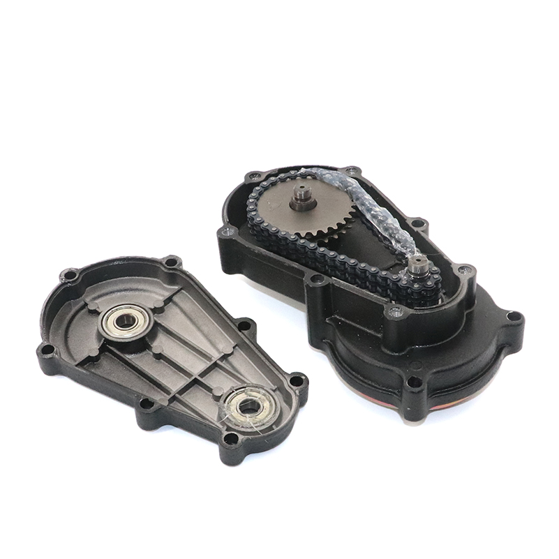 Sprocket Chain - 47cc 49ccポケットバイクギアボックストランスミッションギアボックスミニmoto atvチェーンとチェーンプレートスプロケット2ストロークエンジン部品