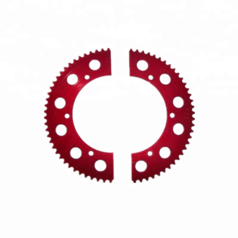 Sprocket Chain - カートレーシングパーツ 57-60 リアスプリットスプロケット # 35チェーン