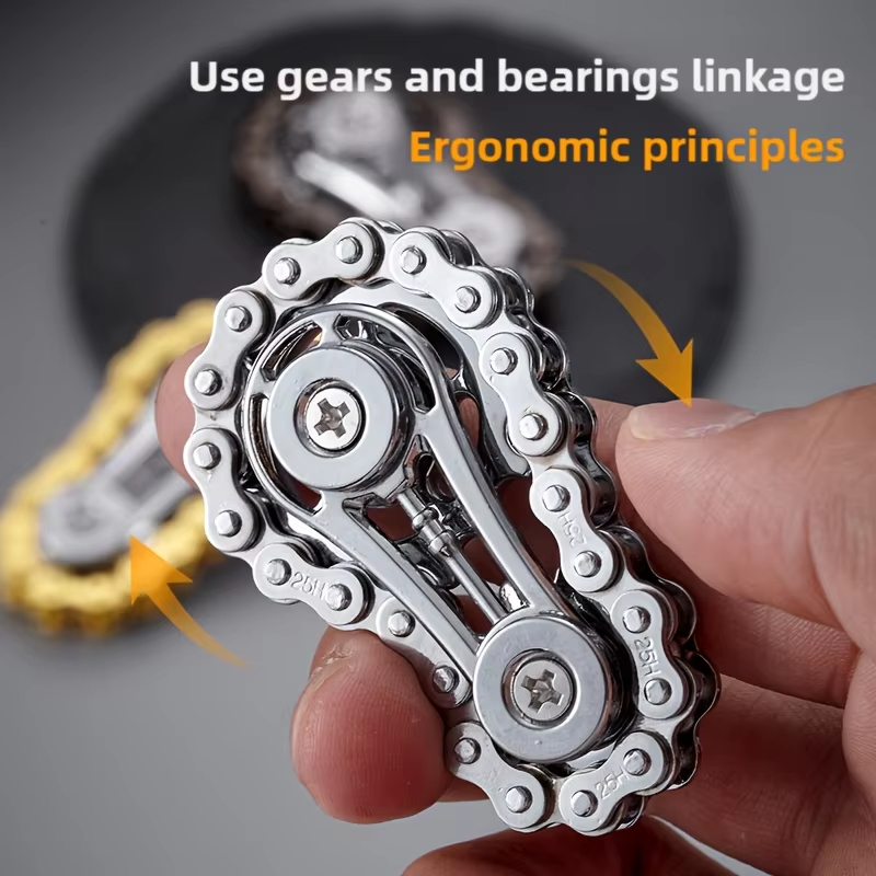 新しいスプロケットフライホイール指先ジャイロフィジェットスピ - Chain Sprocket Set のレビューと価格
