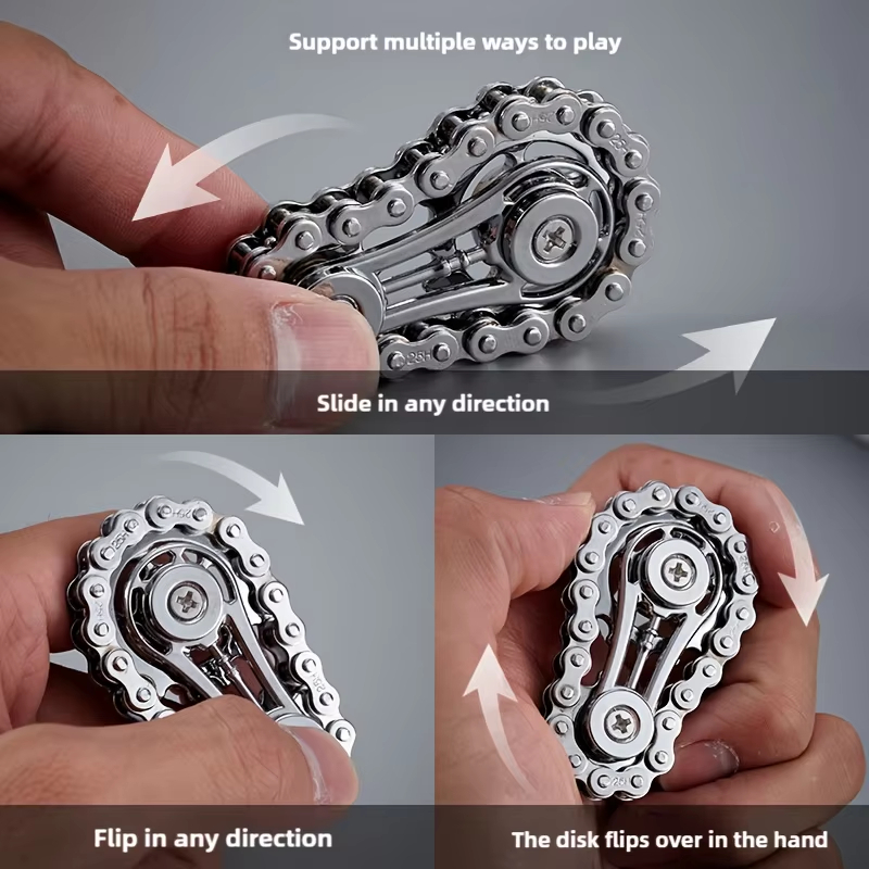 新しいスプロケットフライホイール指先ジャイロフィジェットスピ - Chain Sprocket Set のレビューと価格