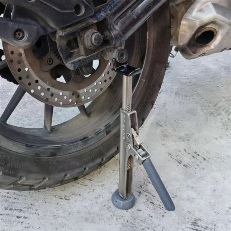 素早くチェーンを上げ下げできる、持ち運び可能なバイク用リフト - Chain Kit Motorcycle のレビューと価格
