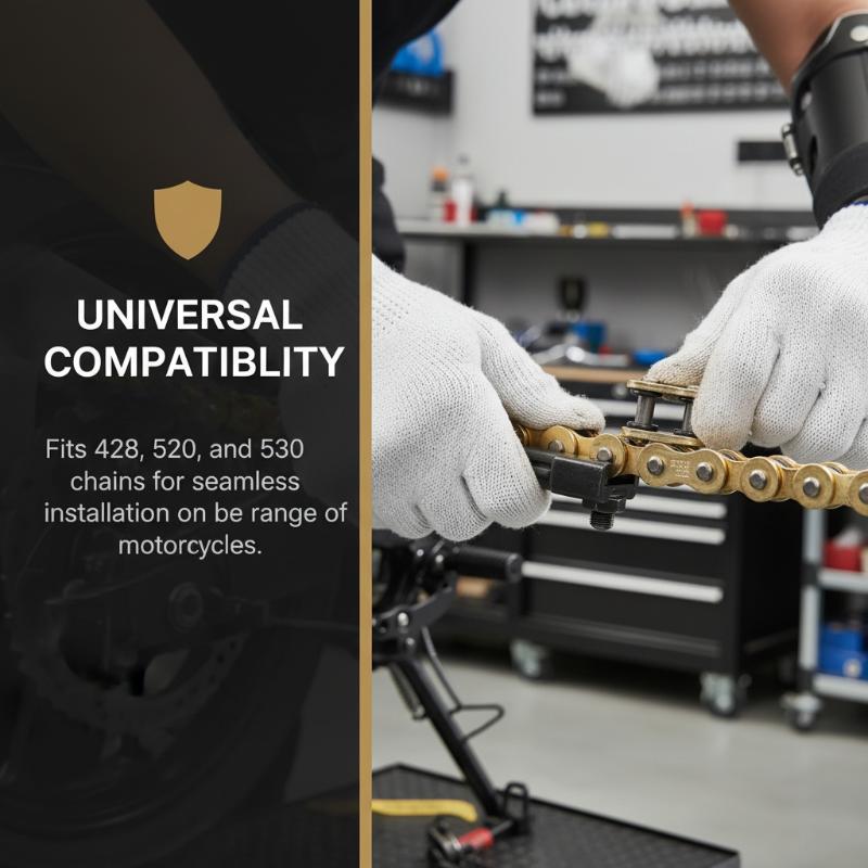 新型428 520 525 530HVチェーンコネクター、ヘ - Master Link Chain のレビューと価格