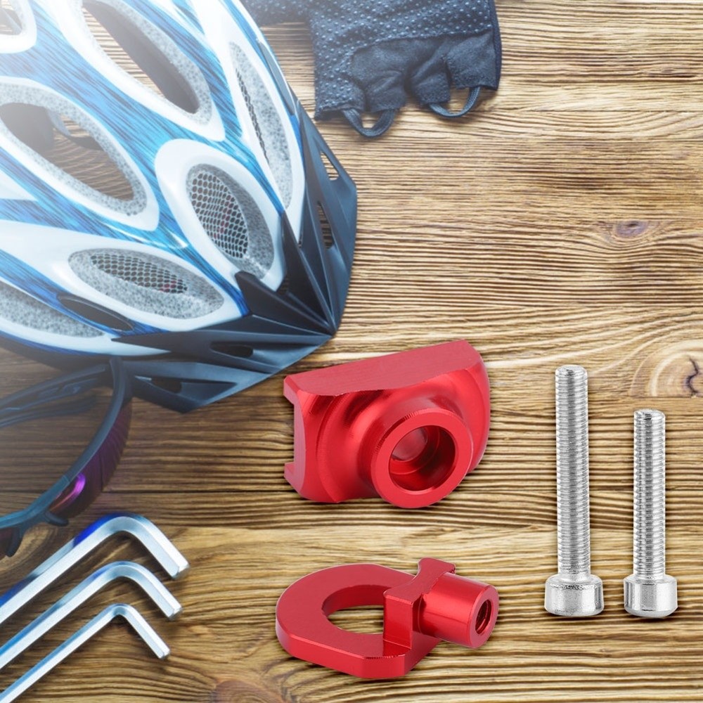2 個アルミ合金自転車チェーンテンショナー調整可能なスムーズ - Bicycle Chain のレビューと価格