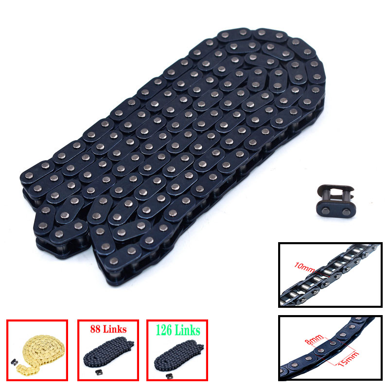 T8F チェーンスペアマスターリンクミニモトピットダートバイ - Master Link Chain のレビューと価格