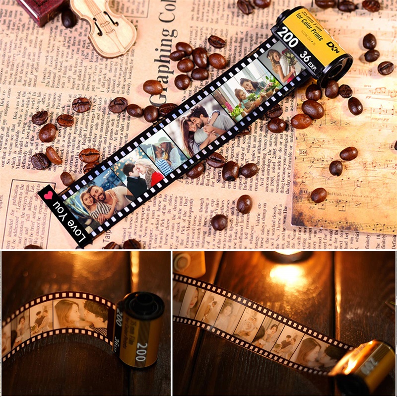 写真入りカスタムカメラフィルムロールキーホルダー（写真リール - Roller Chain のレビューと価格