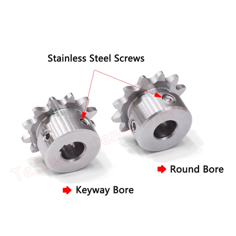 1pc 22-30 歯 04C 304 ステンレス鋼工業用ド - Chain Sprocket Set のレビューと価格