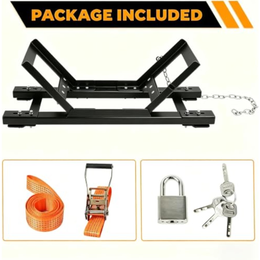 大型トラック用スペアタイヤラック、トレーラー・トラック用、ス - Steel Chain のレビューと価格