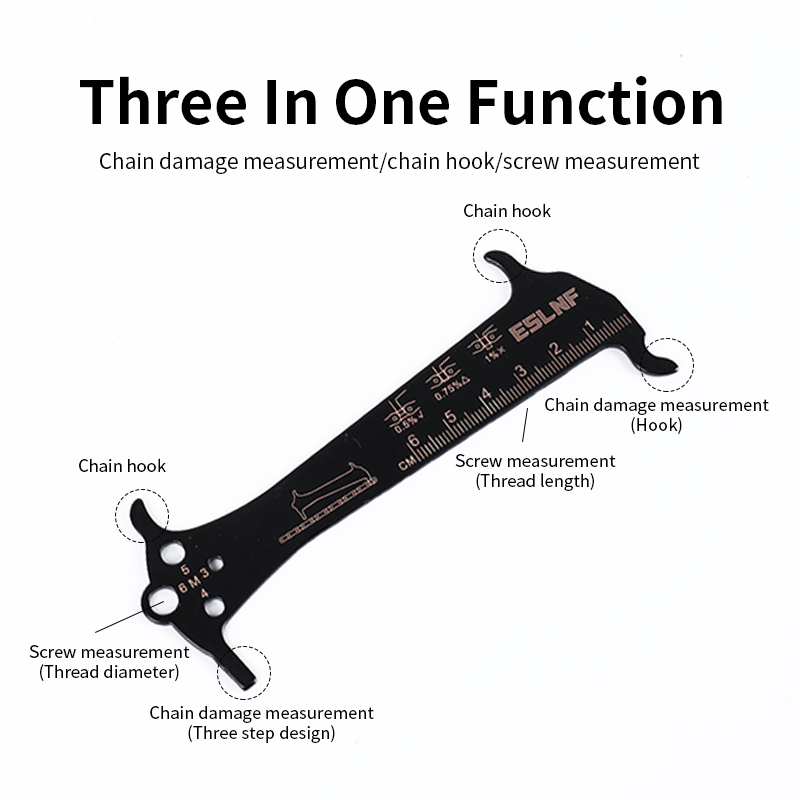 ESLNF 高精度チェーン摩耗チェッカーツール 自転車ゲージ - Bicycle Chain のレビューと価格